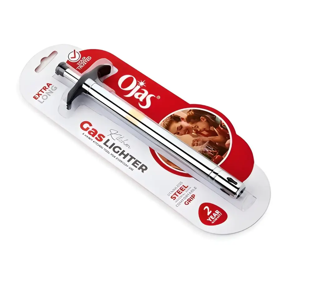 STEEL GAS LIGHTER EXTRALONG