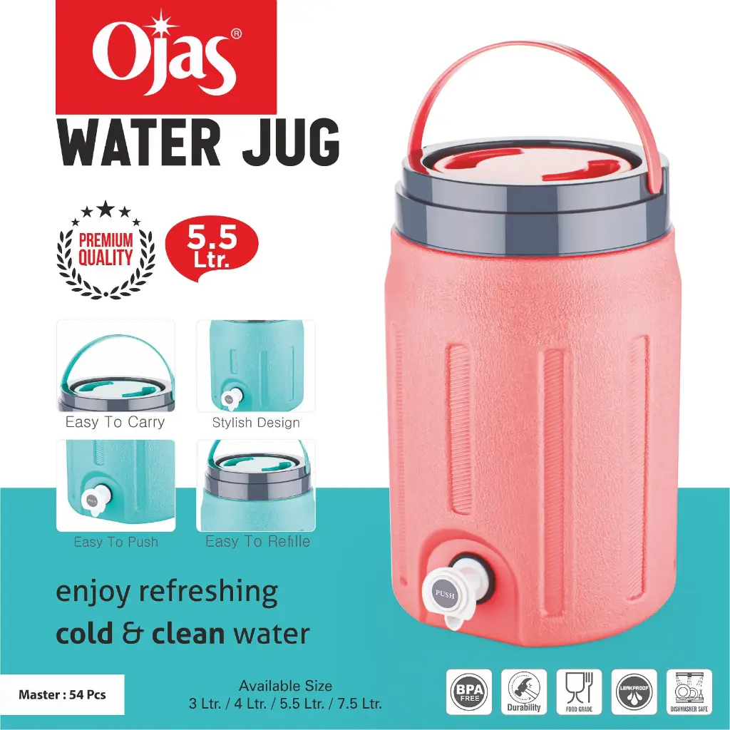 INSULATED JUG 5.5 LTR