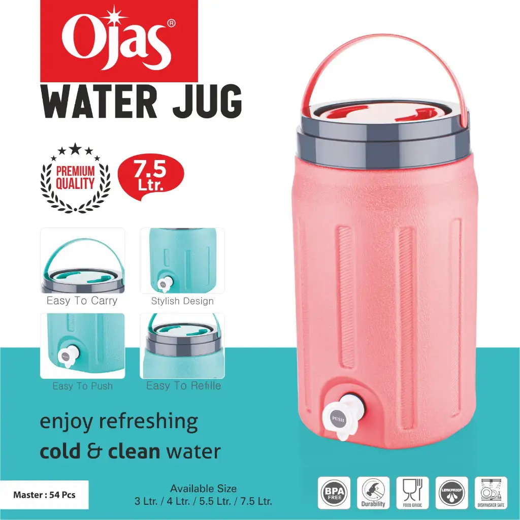 INSULATED JUG 7.5 LTR