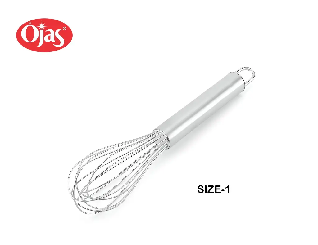 STEEL HANDLE WHISK ( SIZE-1 )