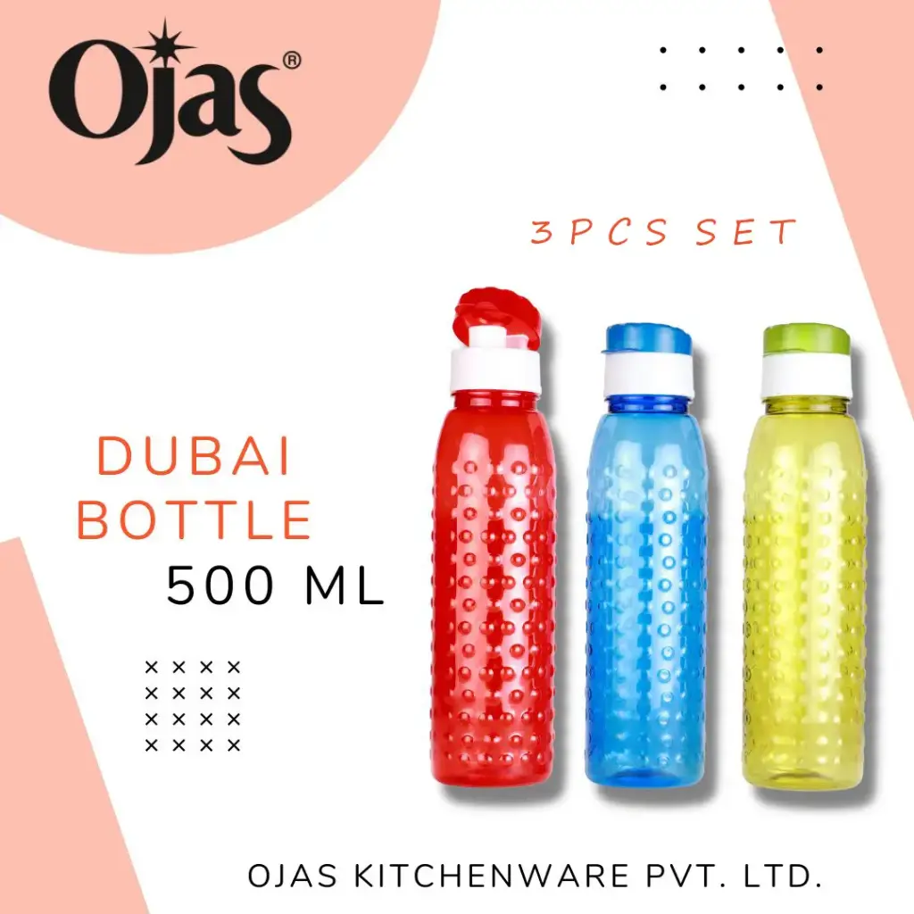 FRIDGE BOTTLE DUBAI ( 3 PCS SET )
