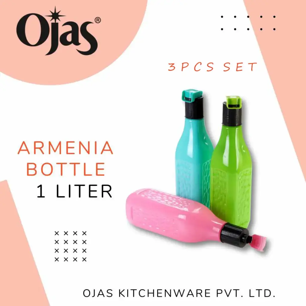 FRIDGE BOTTLE COLOURED ARMENIA ( 3 PCS SET )