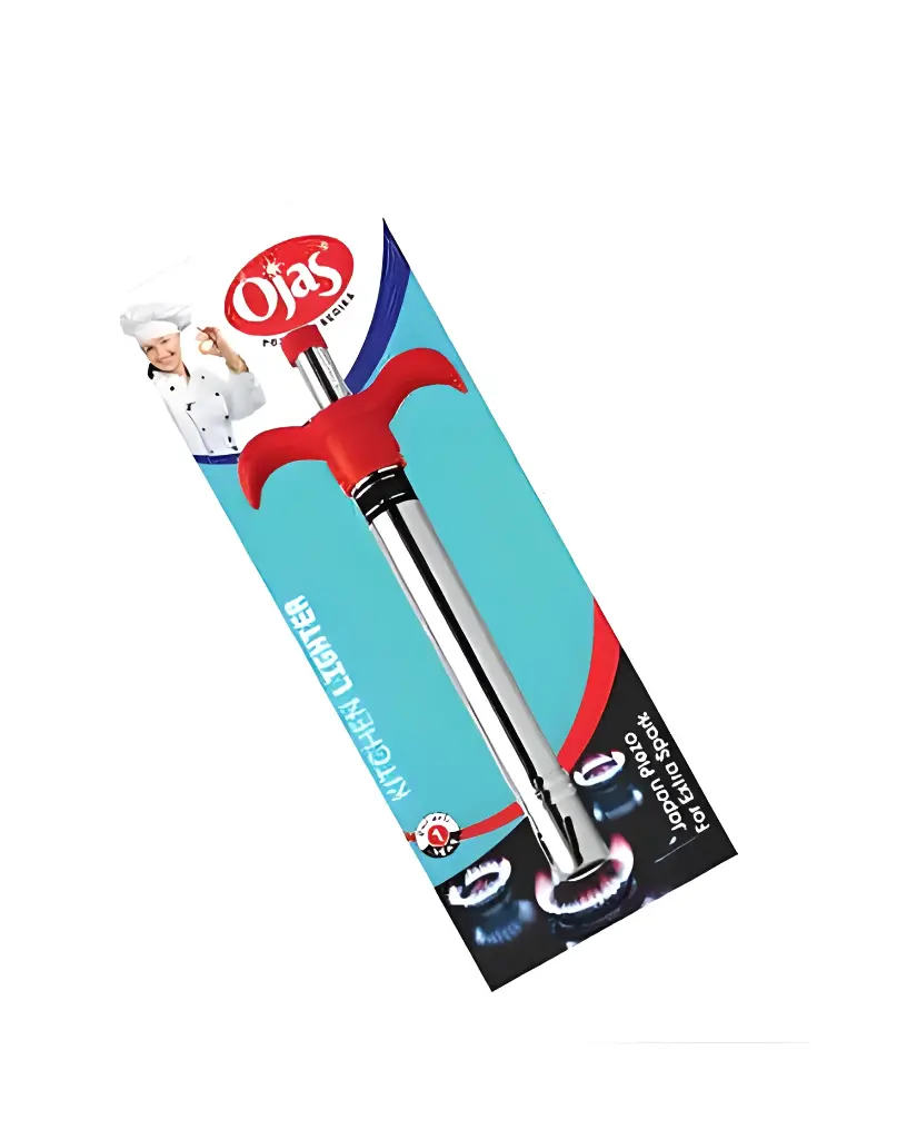 S.S. GAS LIGHTER (WITH GRIP)