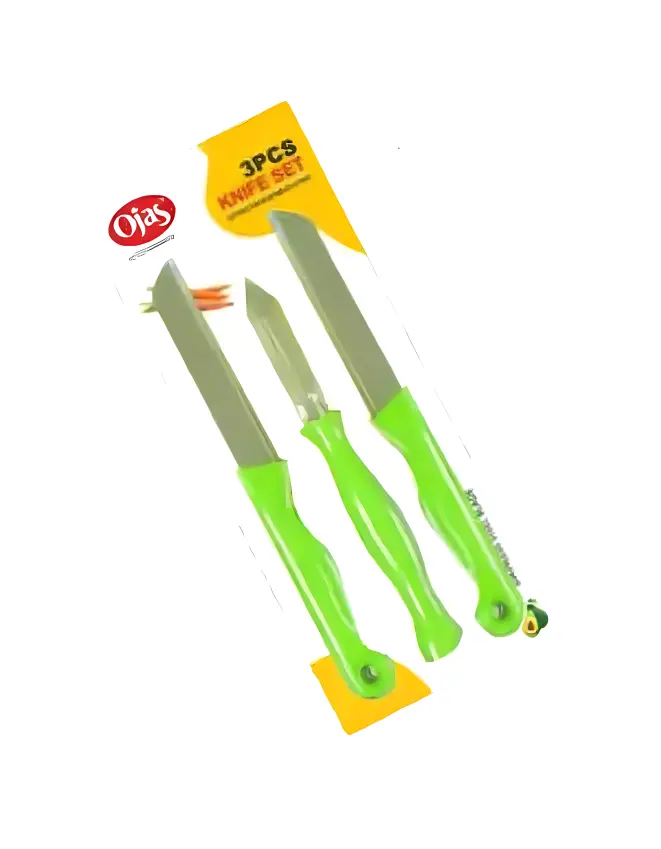 3 PCS KNIFE/PEELER SET (ECONOMY)