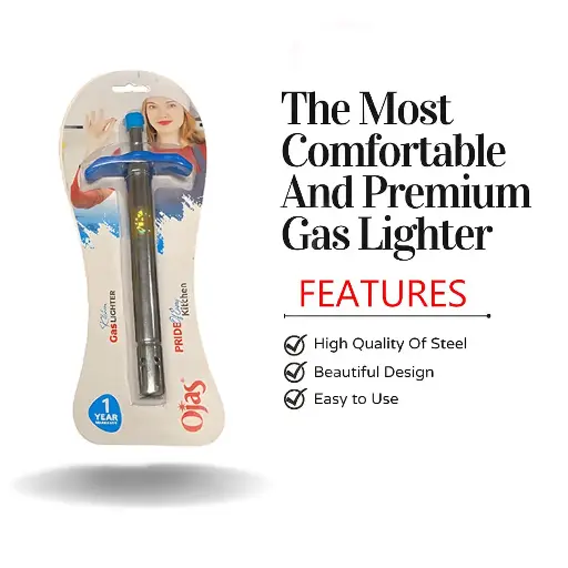 SILVER BODY GAS LIGHTER