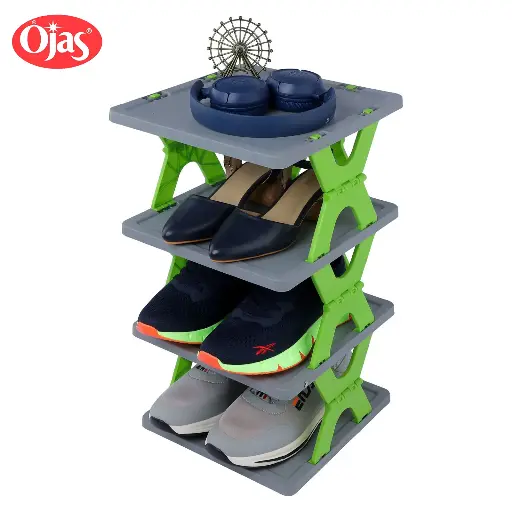 FOLDABLE SHOE RACK 4 LAYER