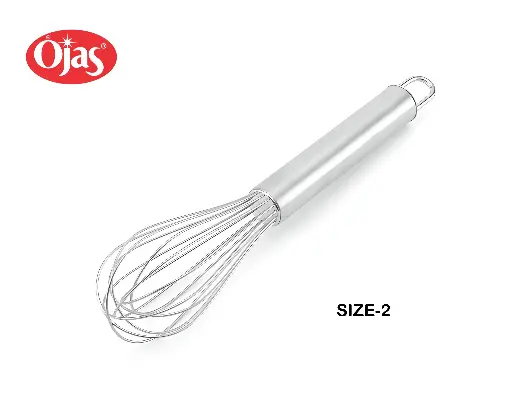 STEEL HANDLE WHISK ( SIZE-2 )