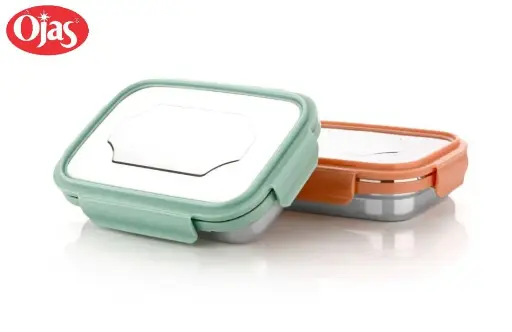 100% STAINLESS STEEL LUNCH BOX