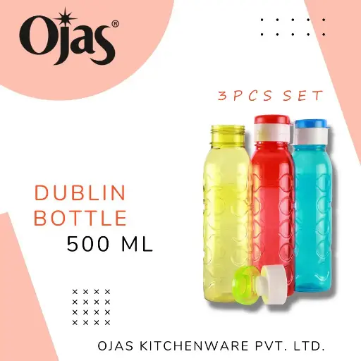 FRIDGE BOTTLE DUBLIN ( 3 PCS SET )