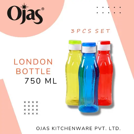 FRIDGE BOTTLE LONDON ( 3 PCS SET )