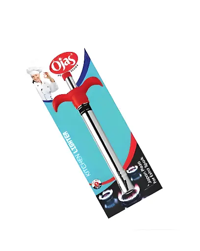 S.S. GAS LIGHTER (WITH GRIP)