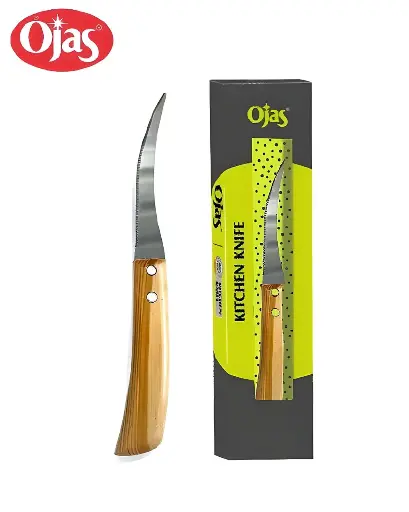 KNIFE WOODEN HANDLE ( TOAMTO )