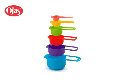 MEASURING SPOON (COLOURED 6 PC SET)